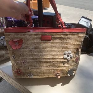 Coach flower bag